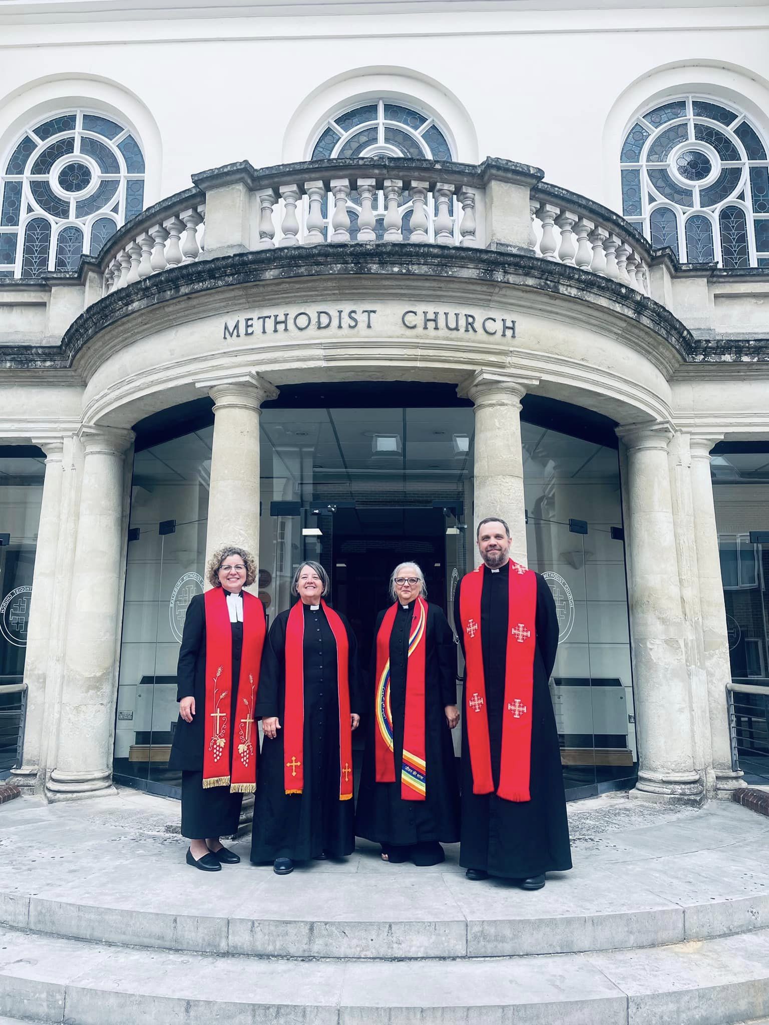 Revds jen Smith, Micky Youngson, Rachel Bending and Martin Beukes